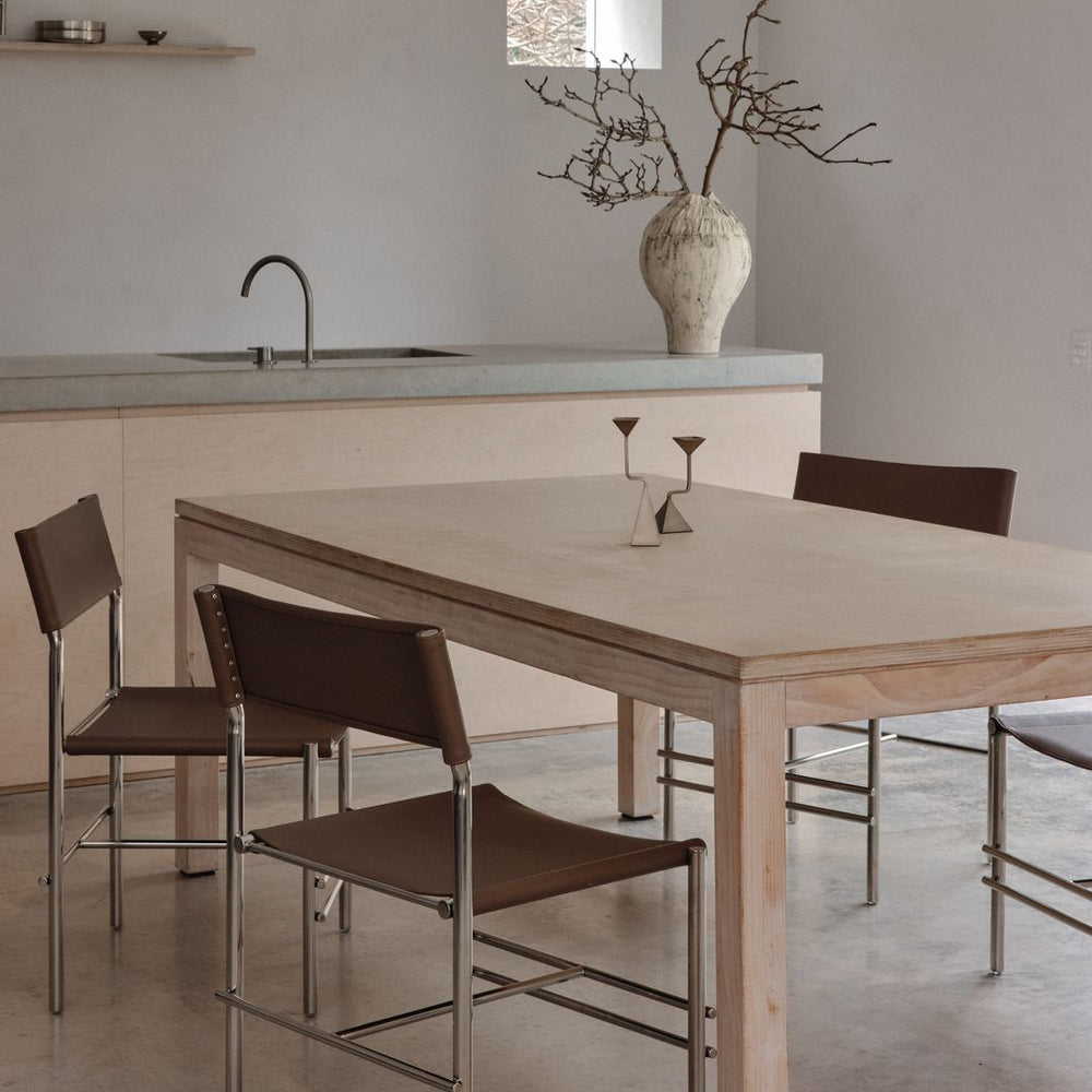 Geometric Chrome Candle Holders | Esme Candle Holders McMullin