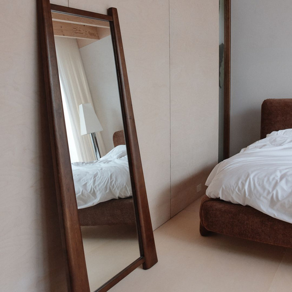 Artie Floor Mirror | Walnut
