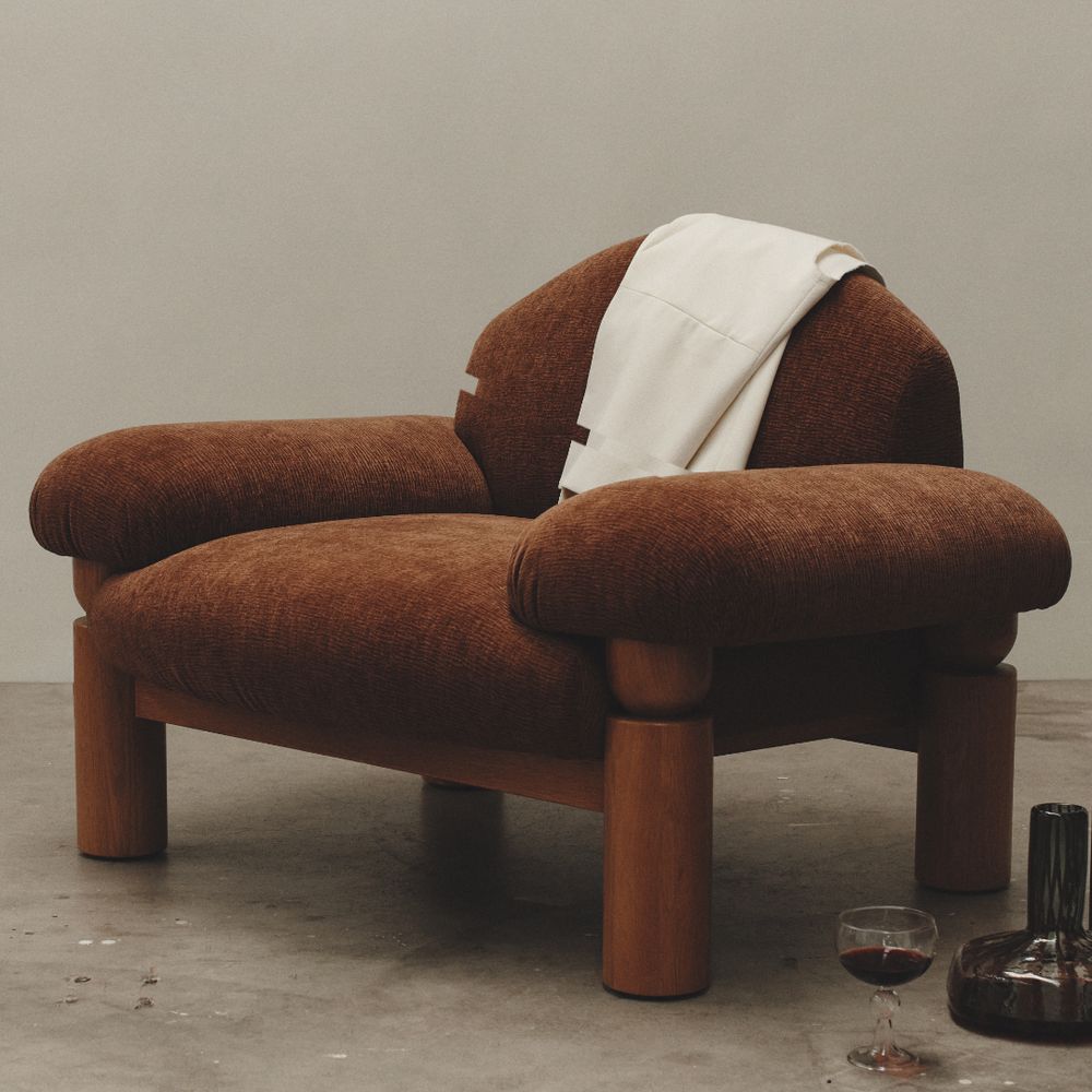 Hugo Armchair | Bark