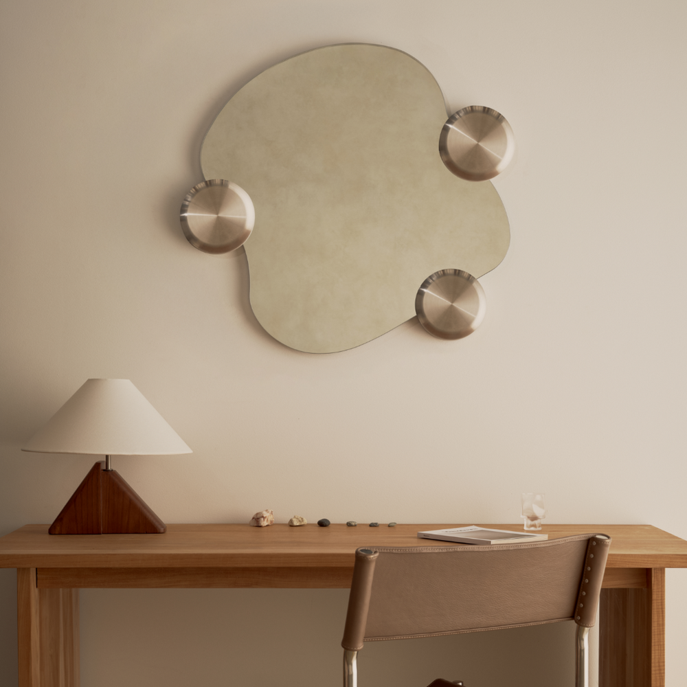 Lulu Wall Mirror | Brushed