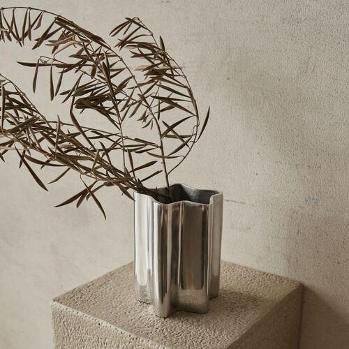 Theo Vase | Chrome Small 