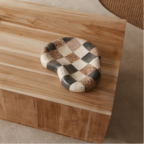 Wilma Marble Check Catchall