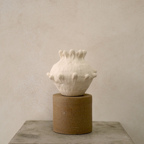 SOLD | Authete | Pinch Vase & Plinth 02