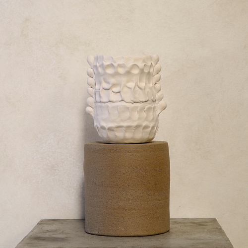SOLD | Authete | Pinch Vase & Plinth 03