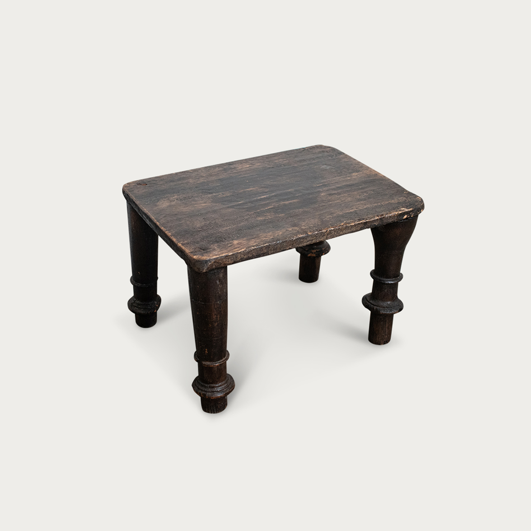 Teak Foot Stool - image 4