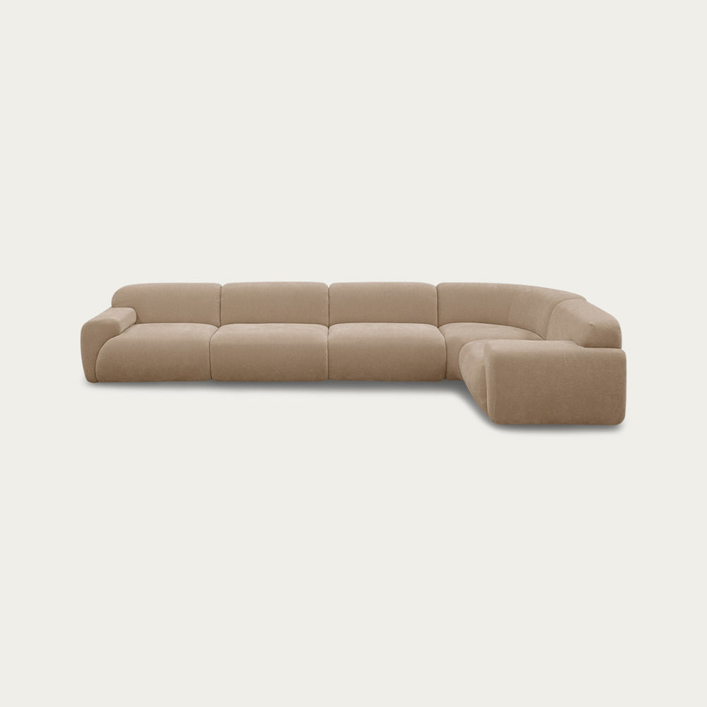 Iggy Modular Sofa | 5 Piece | Ecru