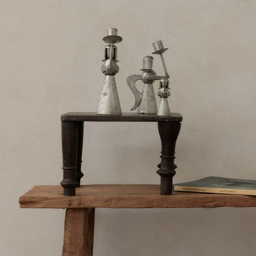 Teak Foot Stool - image 3