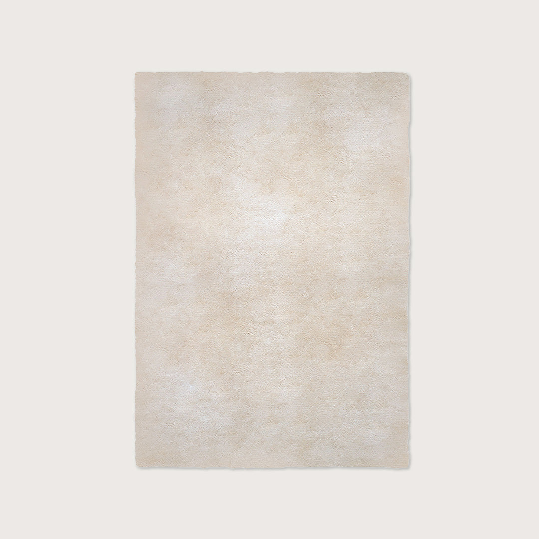 Otago Beige Washable Wool Berber Rug - image 1