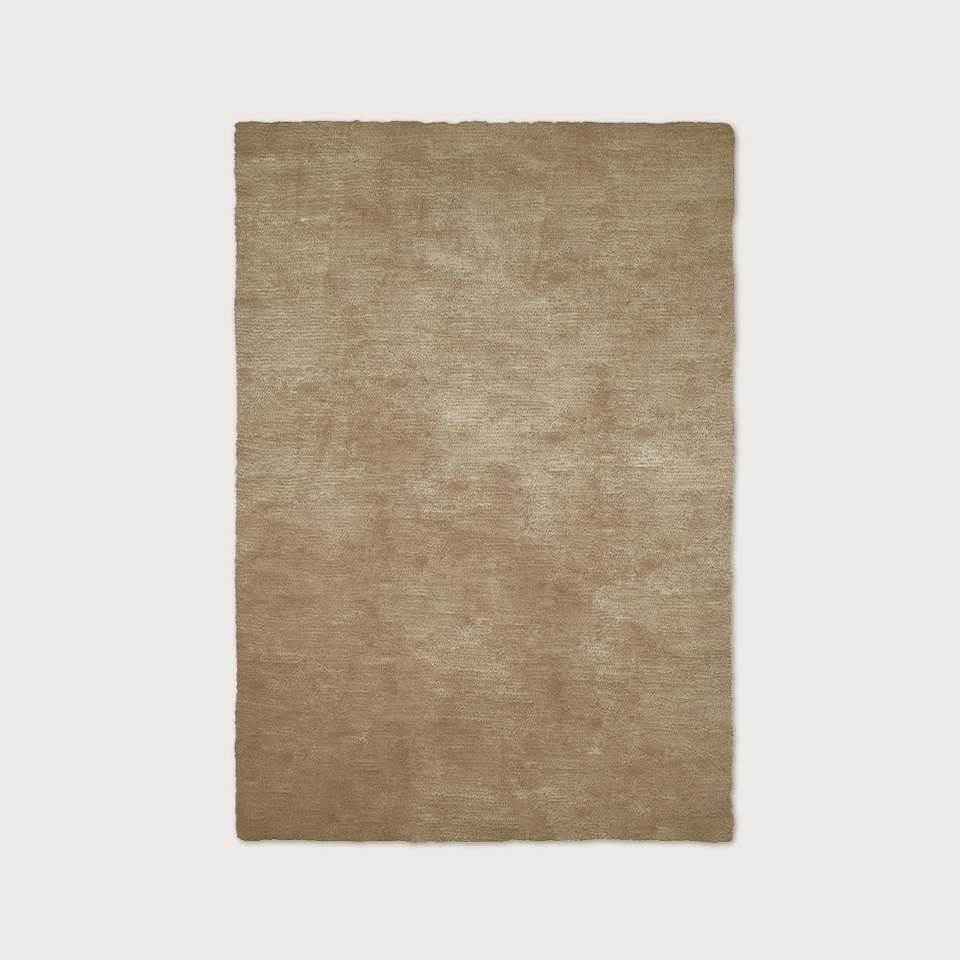 Otago Taupe Washable Wool Berber Rug - image 1