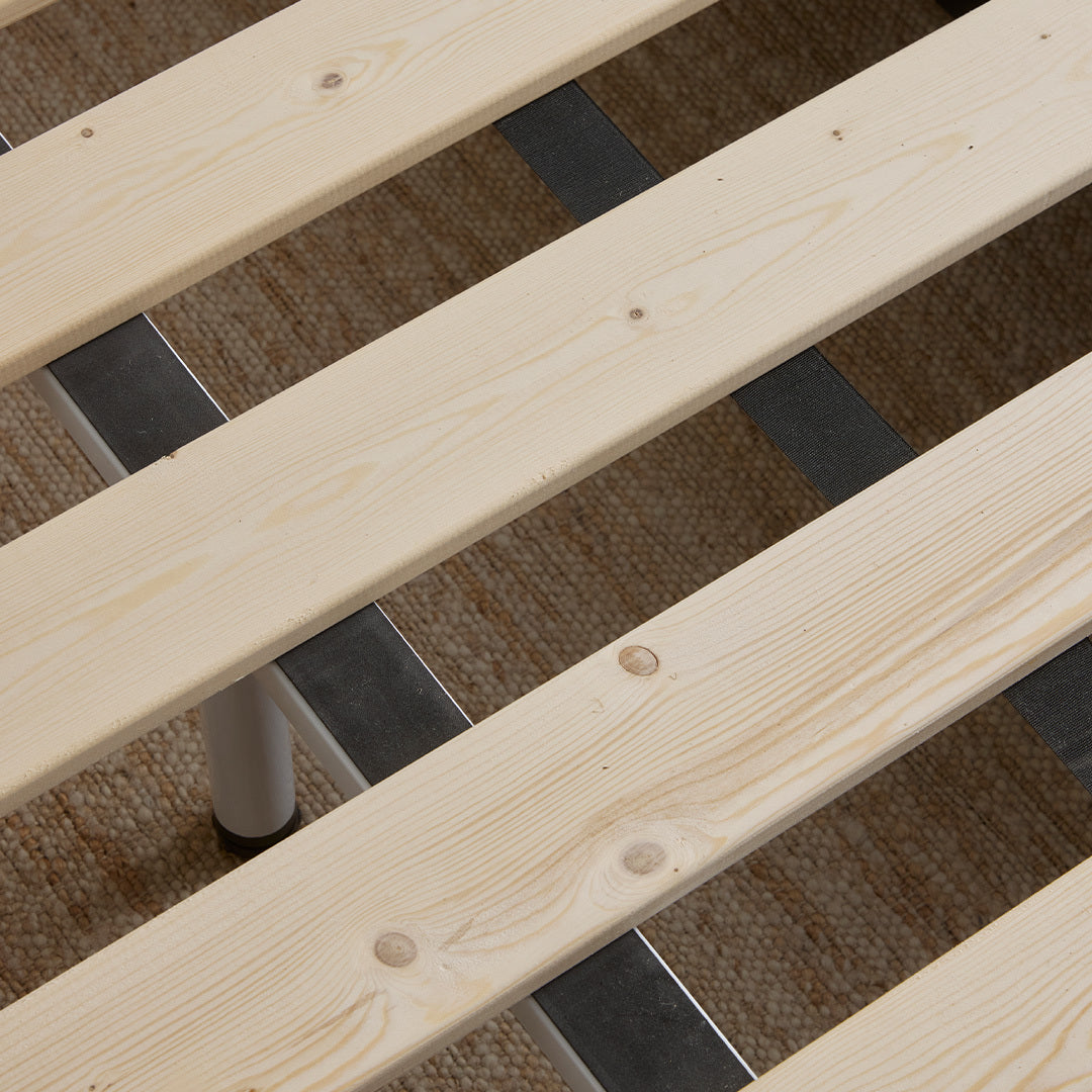 Storeroom Ellis Bed Base King | Milk - image 3