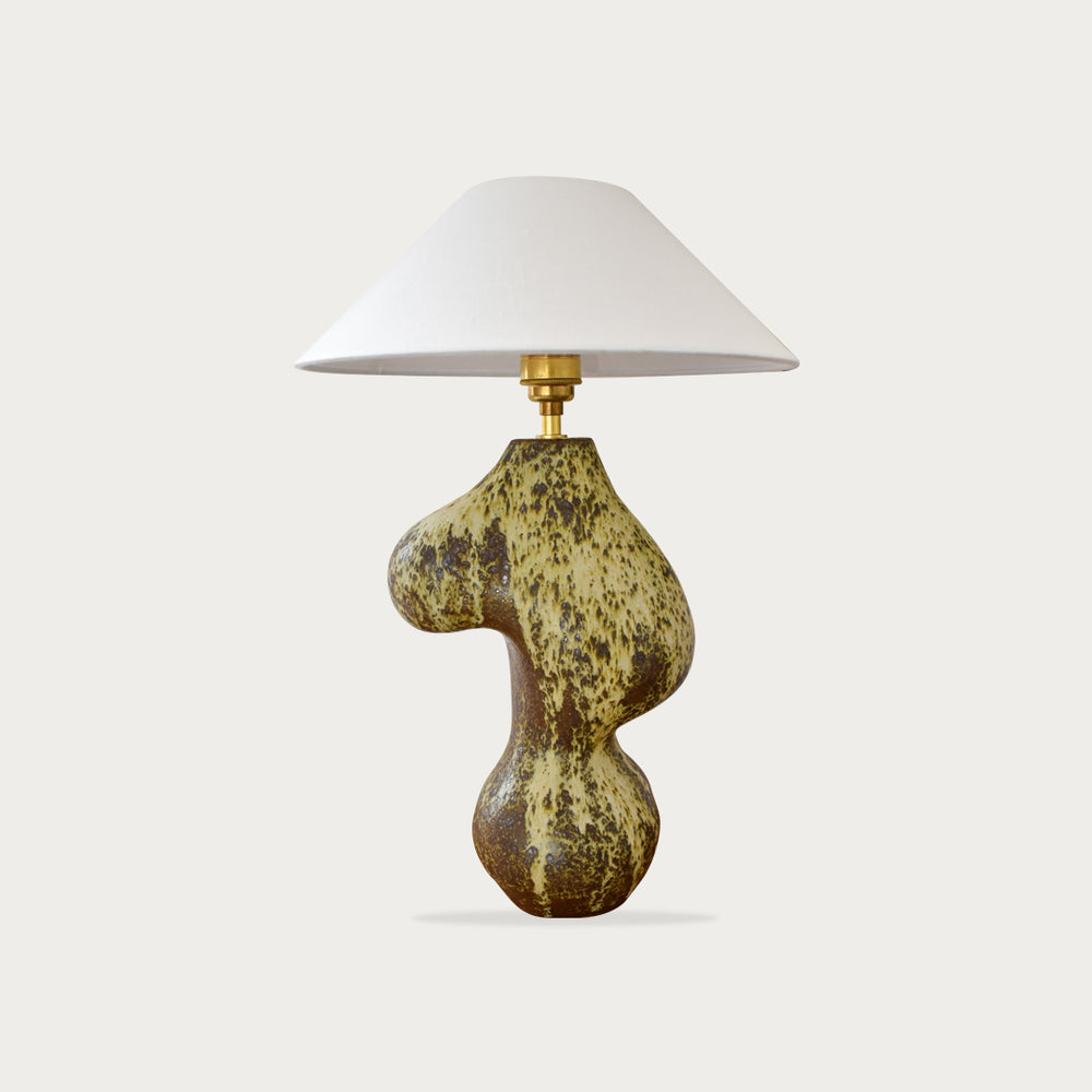 Talu Lamp | Umber & Ivory