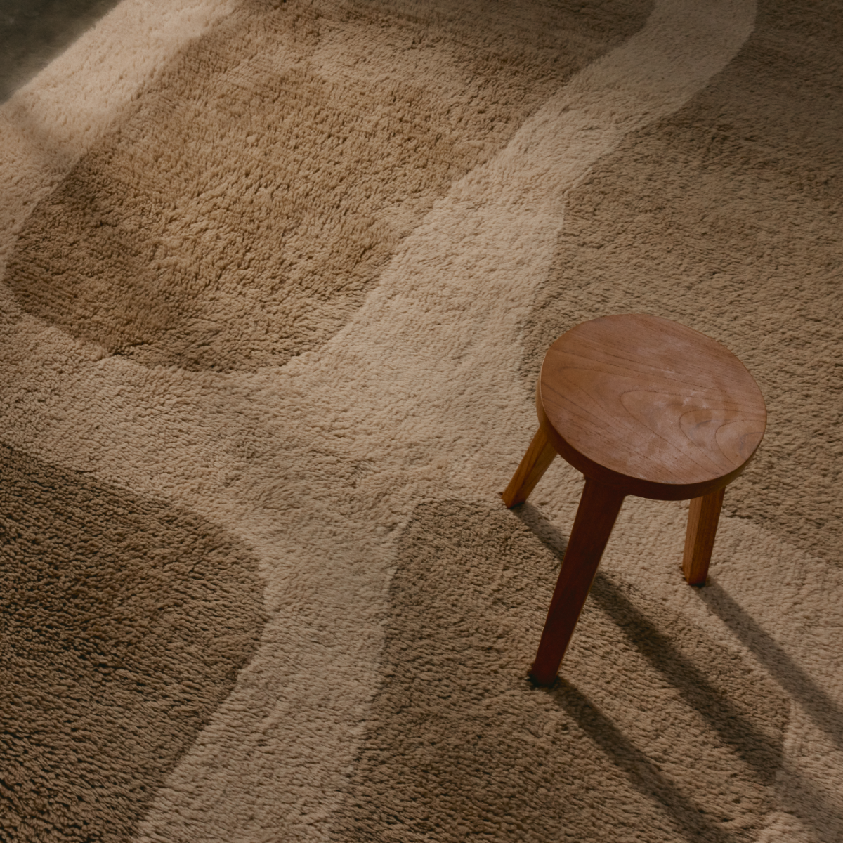 Awa Almond New Zealand Washable Wool Rug - image 4