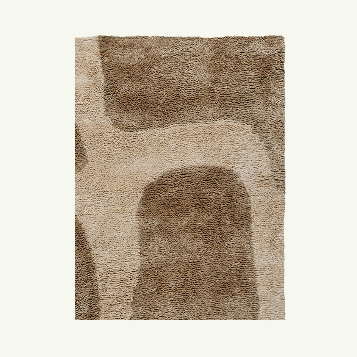 Awa Taupe New Zealand Washable Wool Rug - image 3