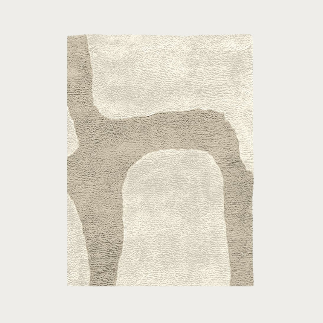 Awa Almond New Zealand Washable Wool Rug - image 1