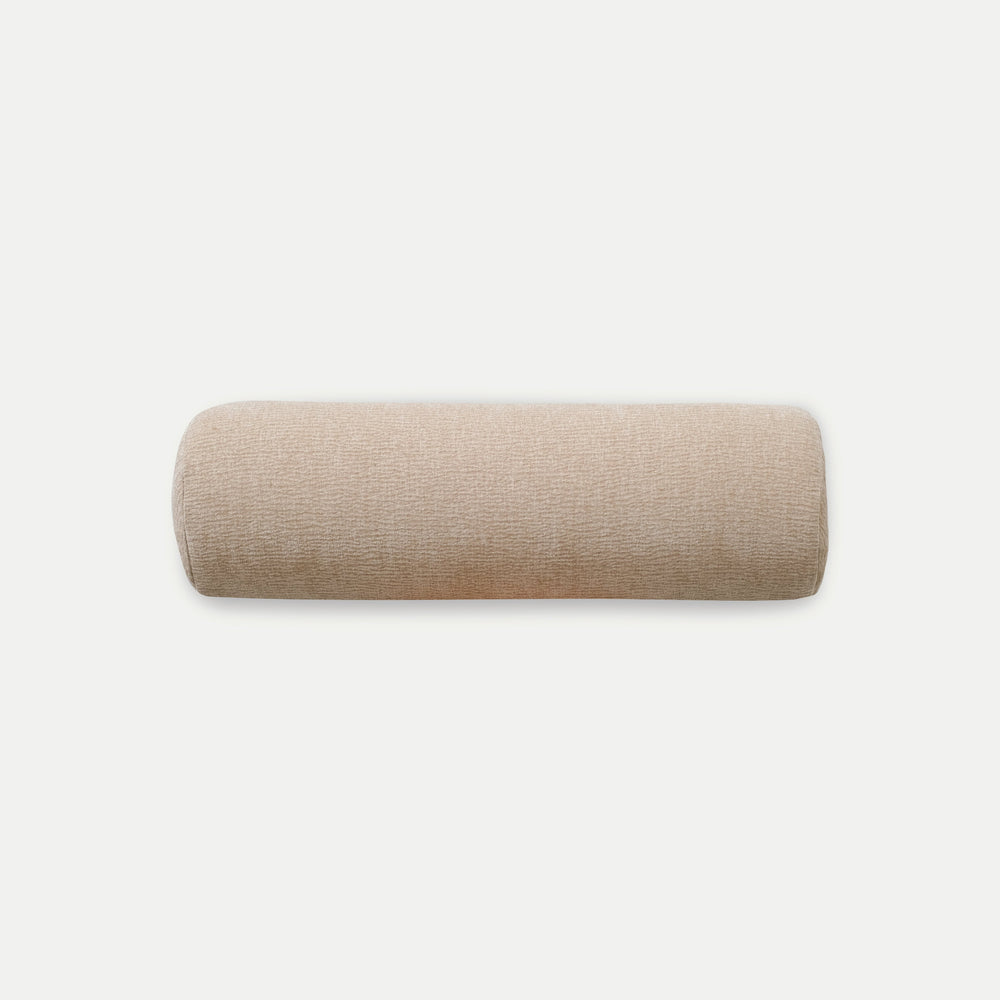 Hugo Bolster Cushion in Stone Cream | McMullin