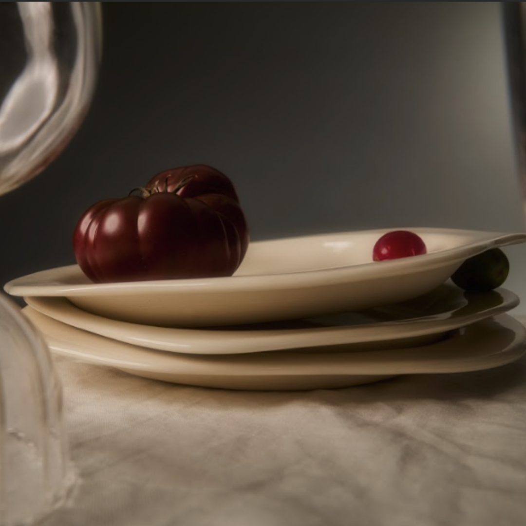Organic Rim Everyday Plate | Ivory - image 3