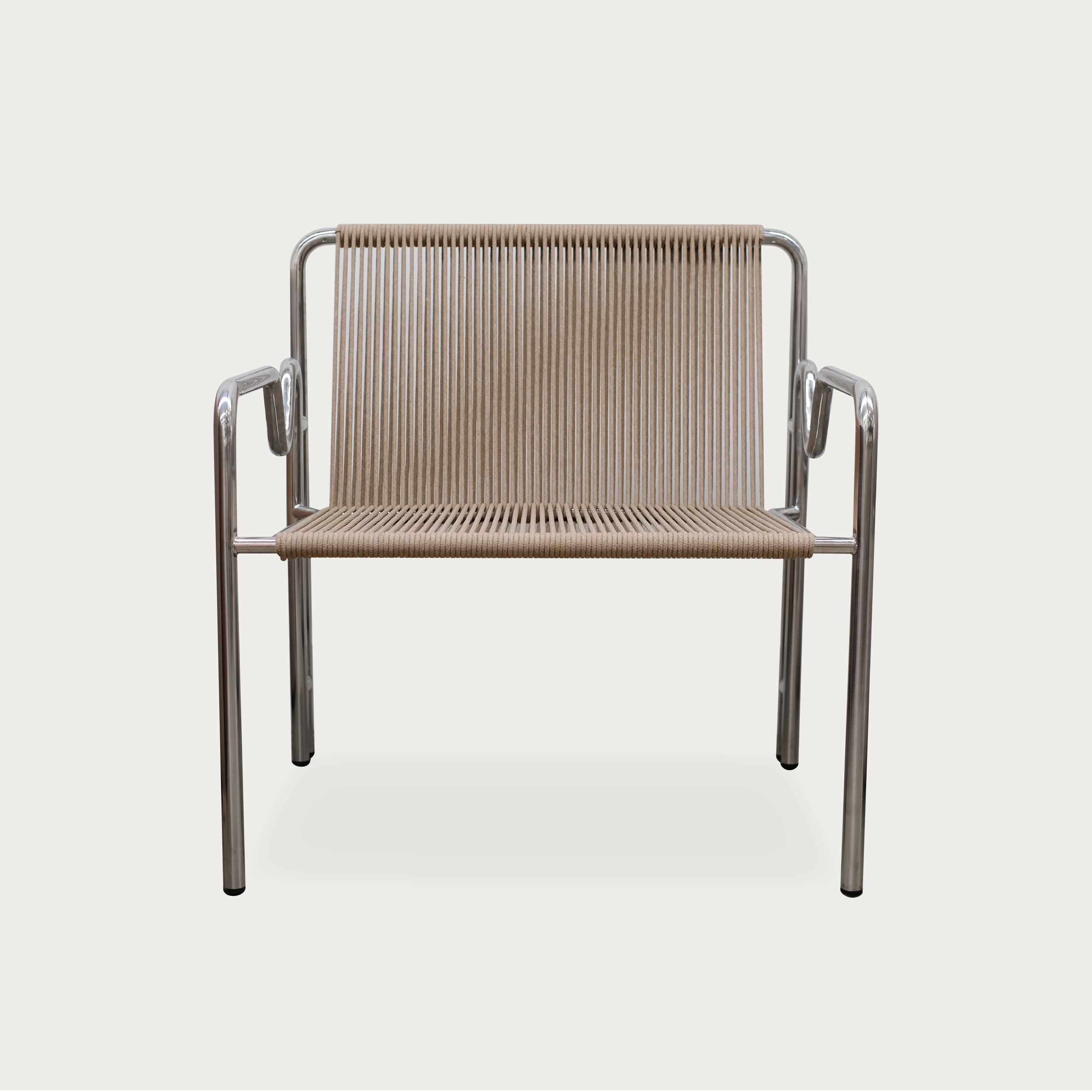 Caspian Outdoor Armchair | Chrome - image 3