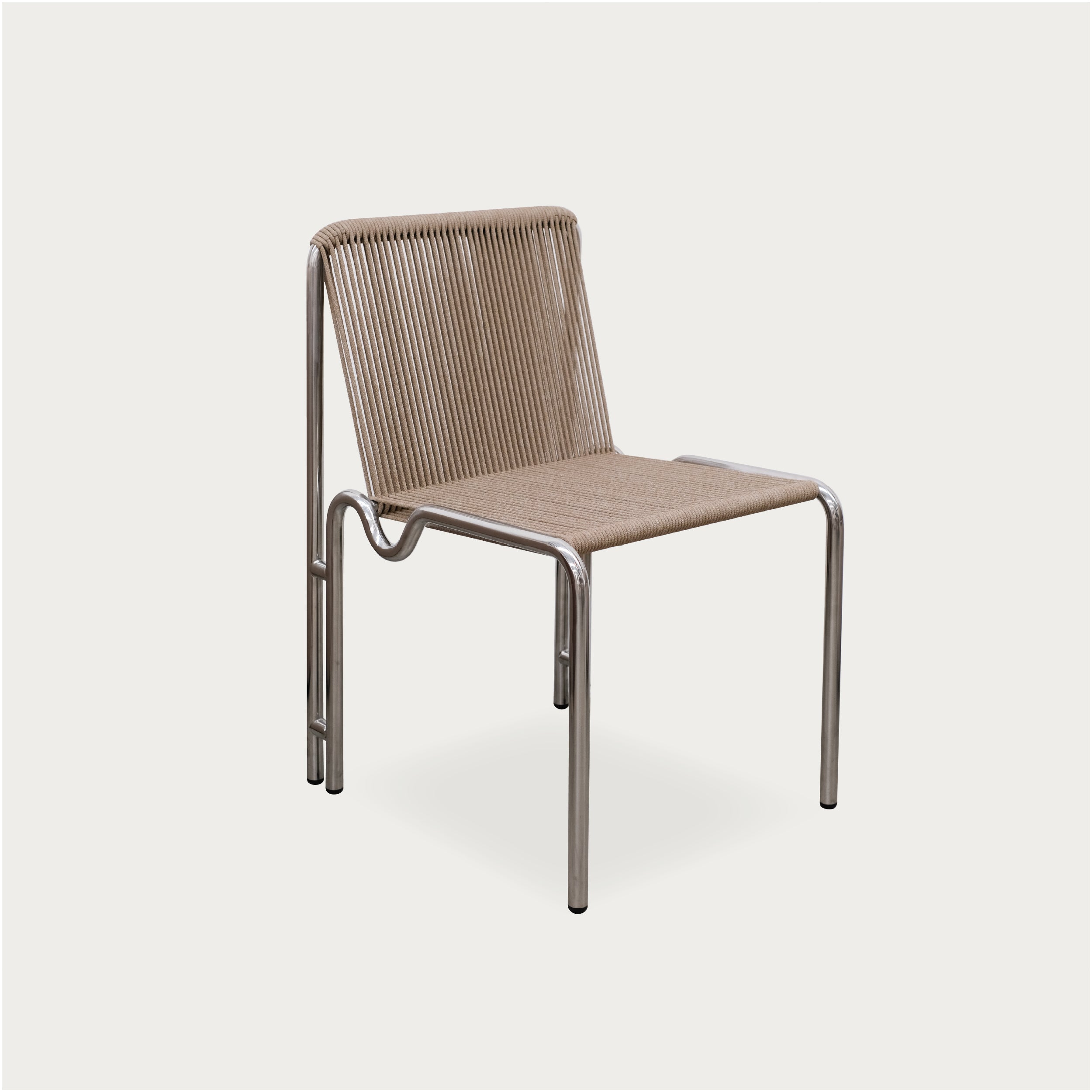 Caspian Outdoor Dining Chair | Chrome - image 7