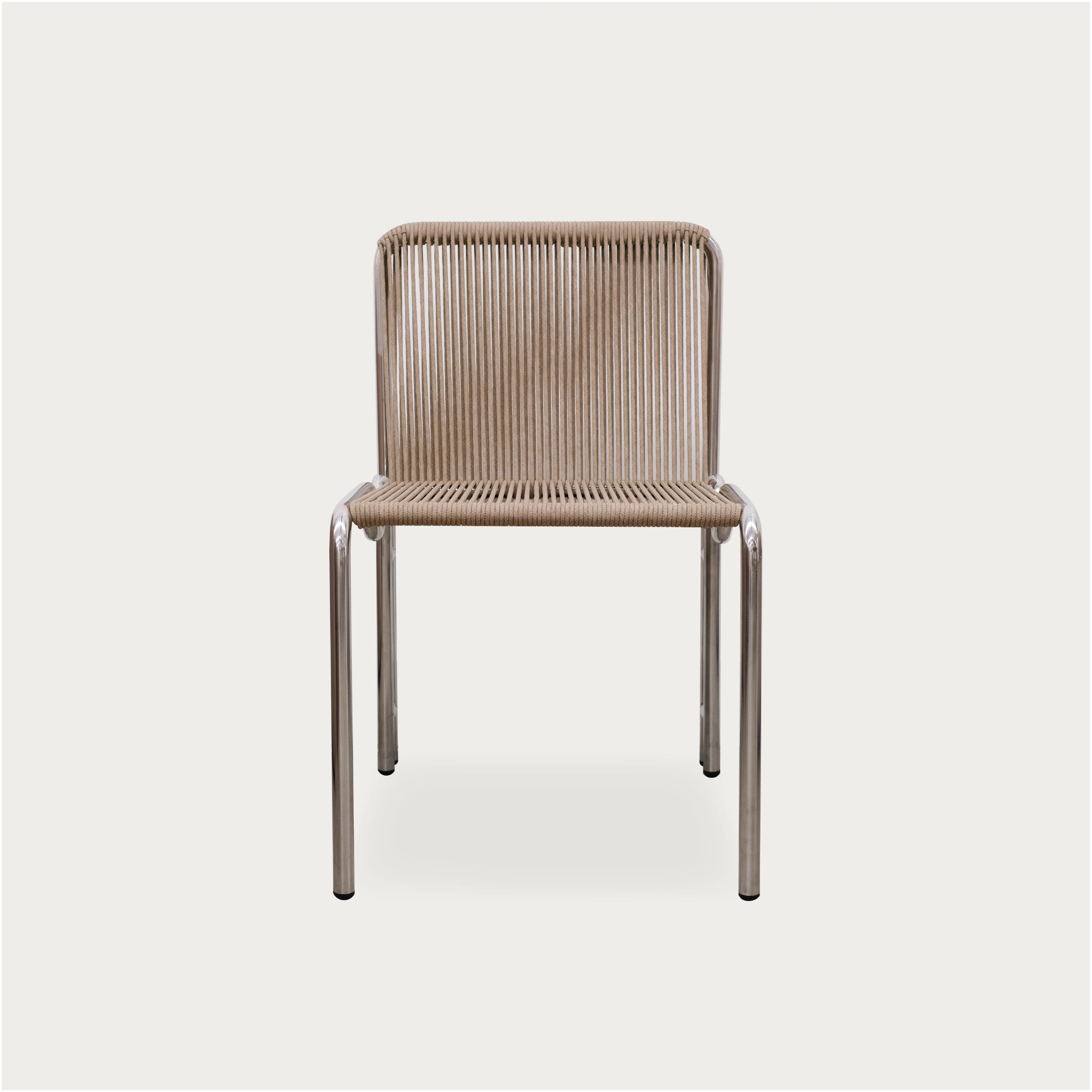 Caspian Outdoor Dining Chair | Chrome - image 3