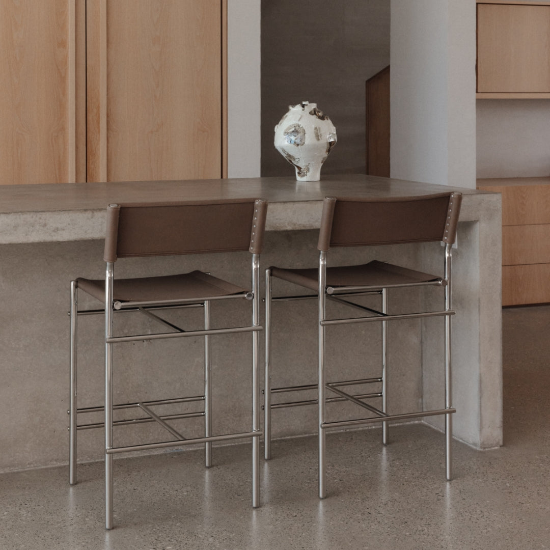 Chester Bar Stool | Taupe - image 2