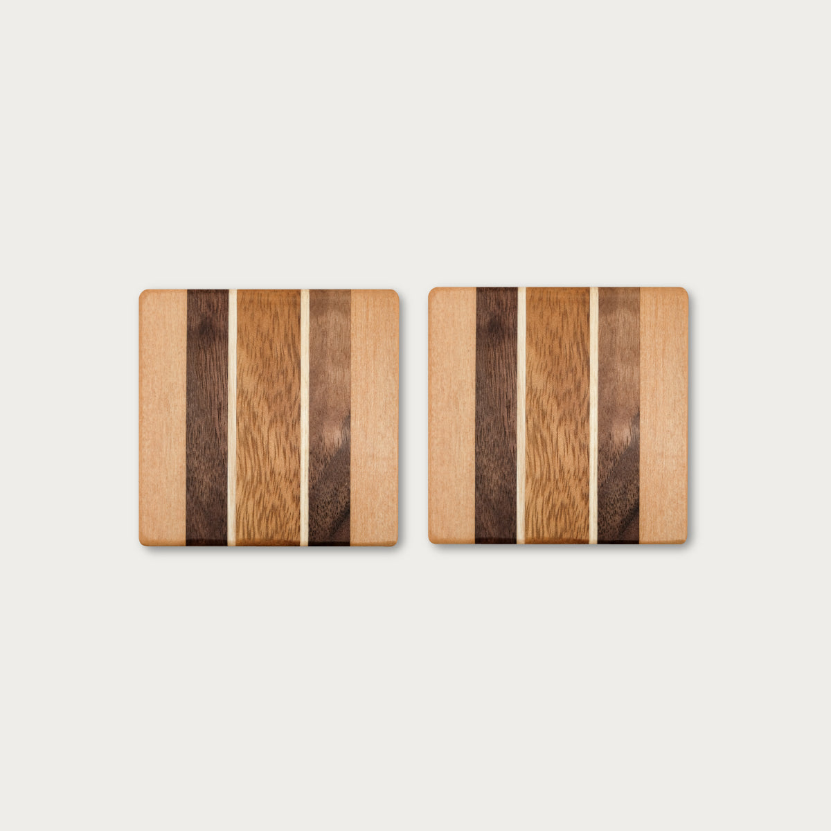 Wooden Coasters 10 | Set of 2 - image 1