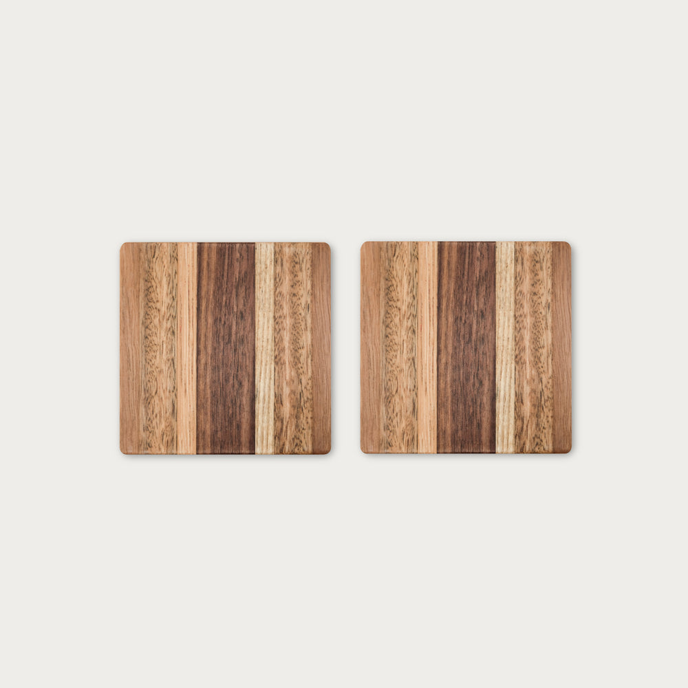 Wooden Coasters 04 | Set of 2