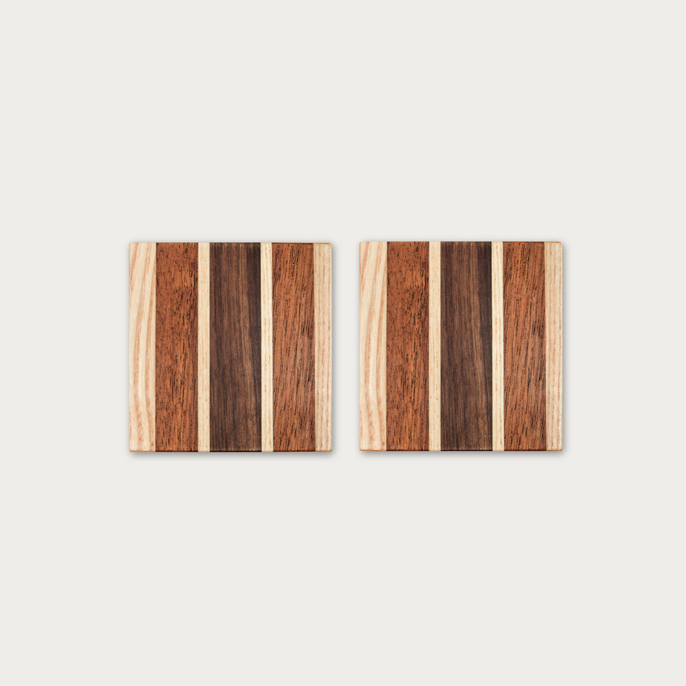 Wooden Coasters 05 | Set of 2