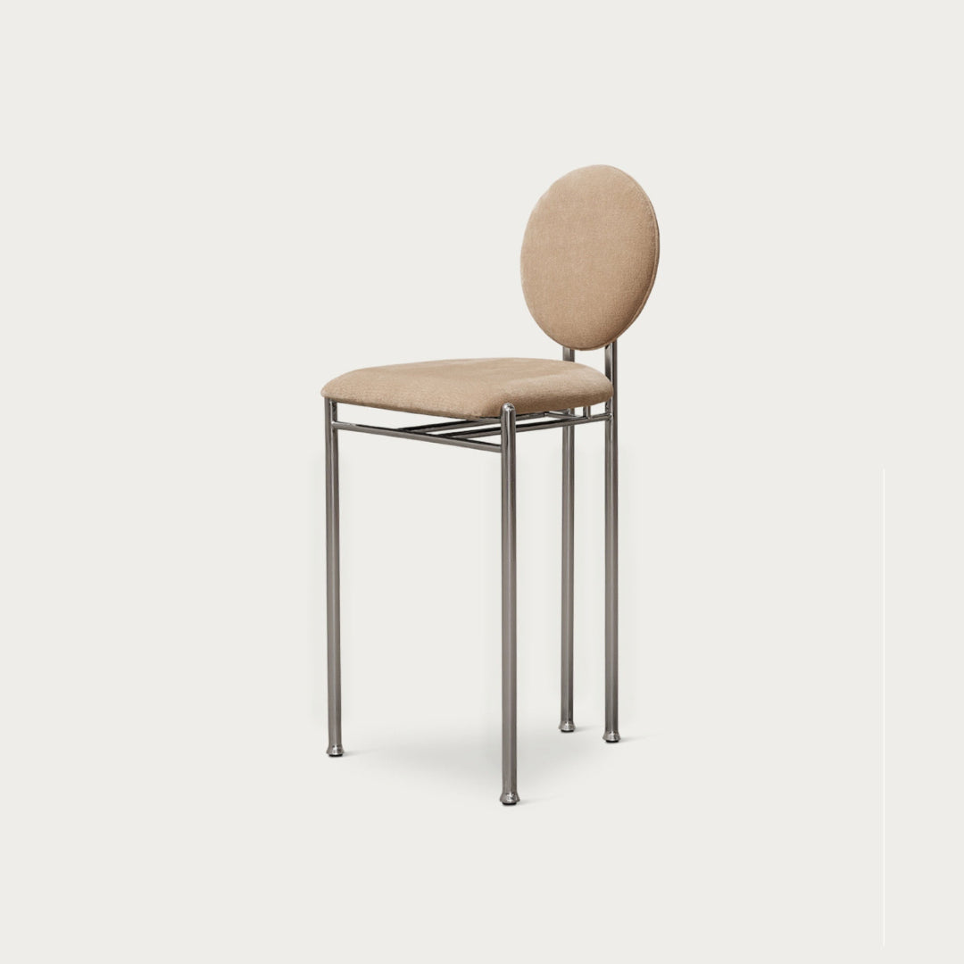 Henrietta Bar Stool Chair | Ecru - image 3