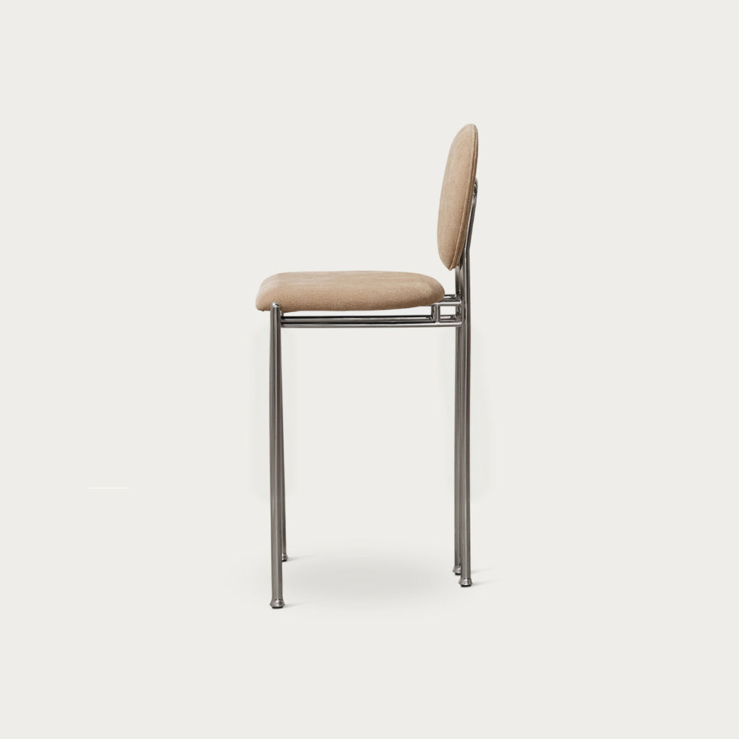 Henrietta Bar Stool Chair | Ecru - image 5
