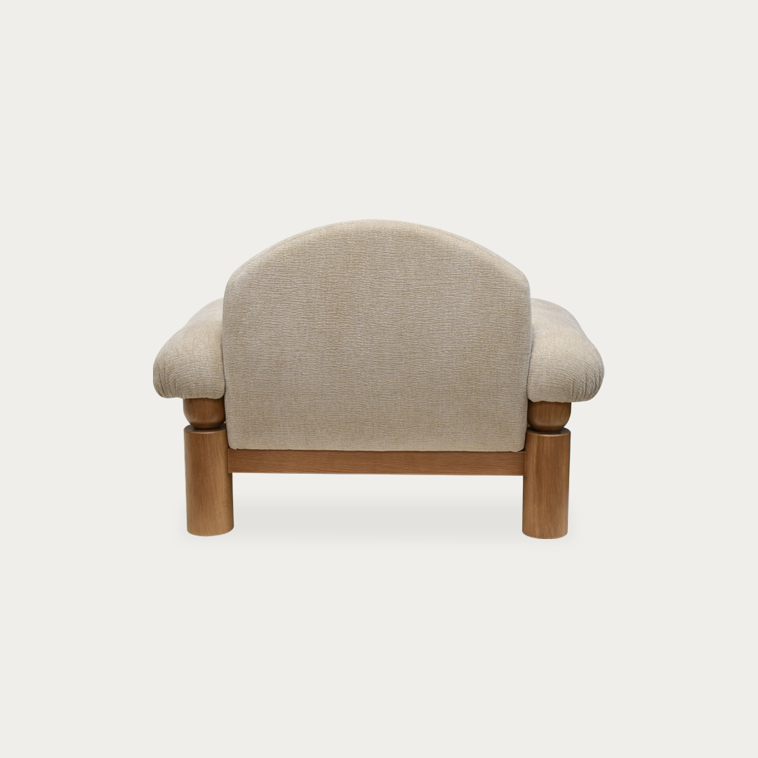 Hugo Armchair | Stone - image 4