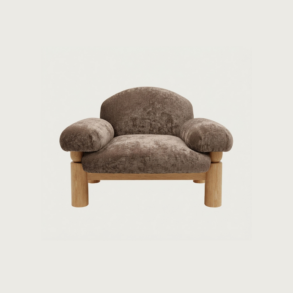 Hugo Armchair | Umber