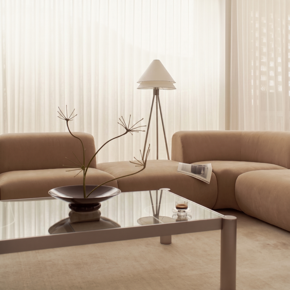 Iggy Modular Sofa | Ottoman | Ecru