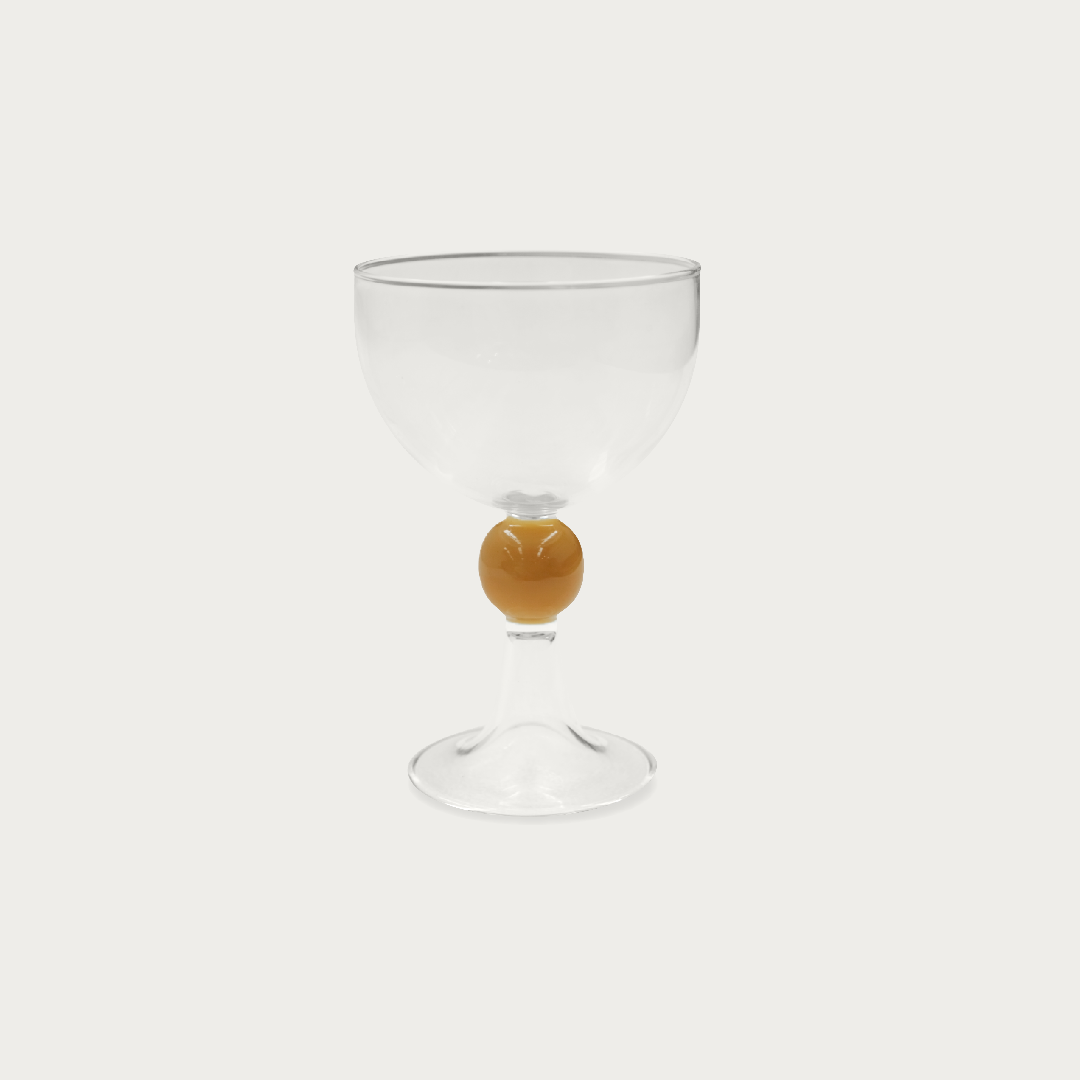 Joni Wine Glass | Set of 2 | Burnt Butter - image 1