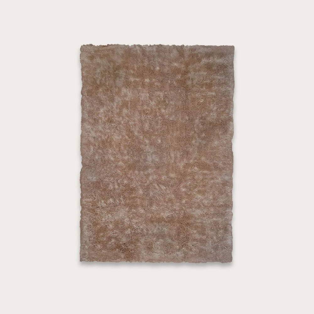 Mackenzie Dark Beige Washable Wool Sheepskin Area Rug