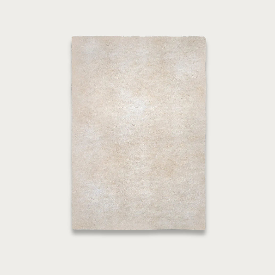 Otago Beige Washable Wool Berber Rug - image 1