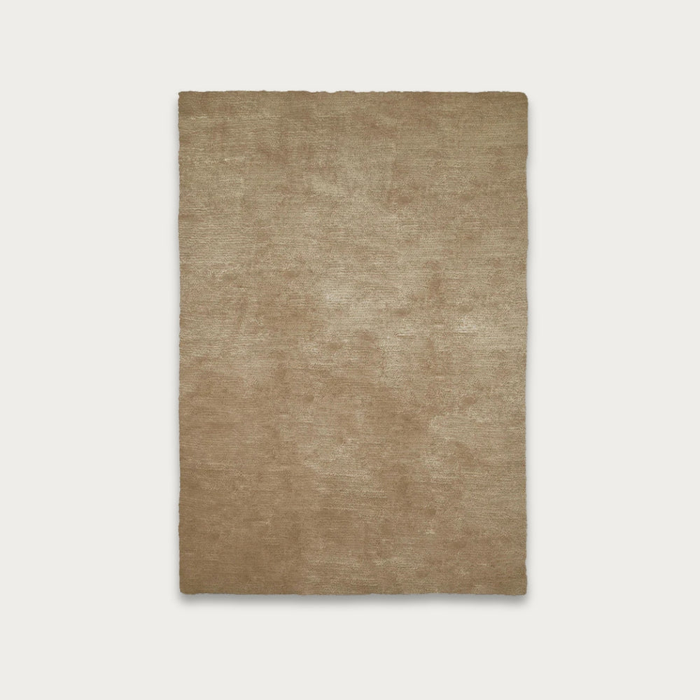 Otago Taupe Washable Wool Berber Rug