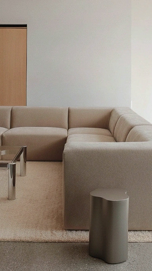 Otago Beige Washable Wool Berber Rug - image 4