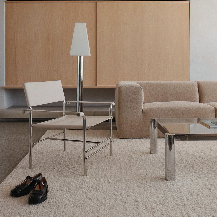 Otago Beige Washable Wool Berber Rug