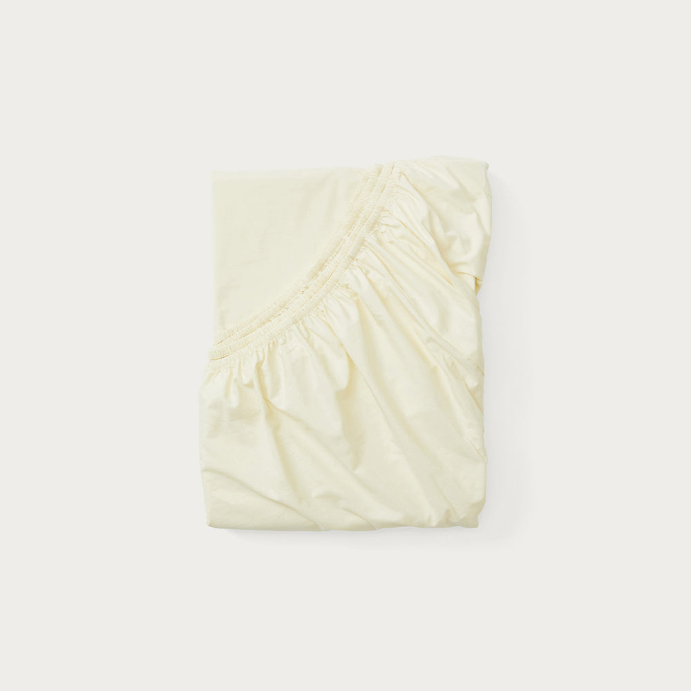 Queen Fitted Sheet in Canvas