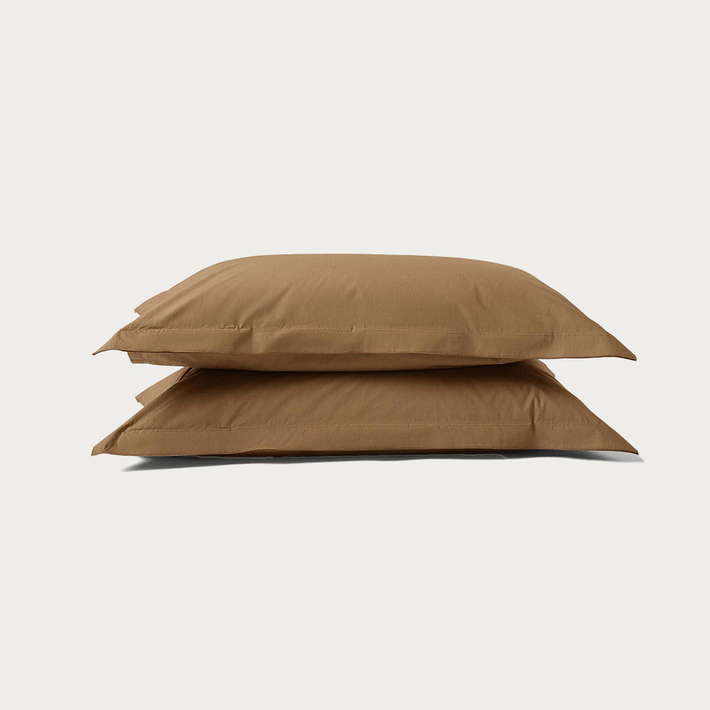 Standard Pillow Pair in Carob