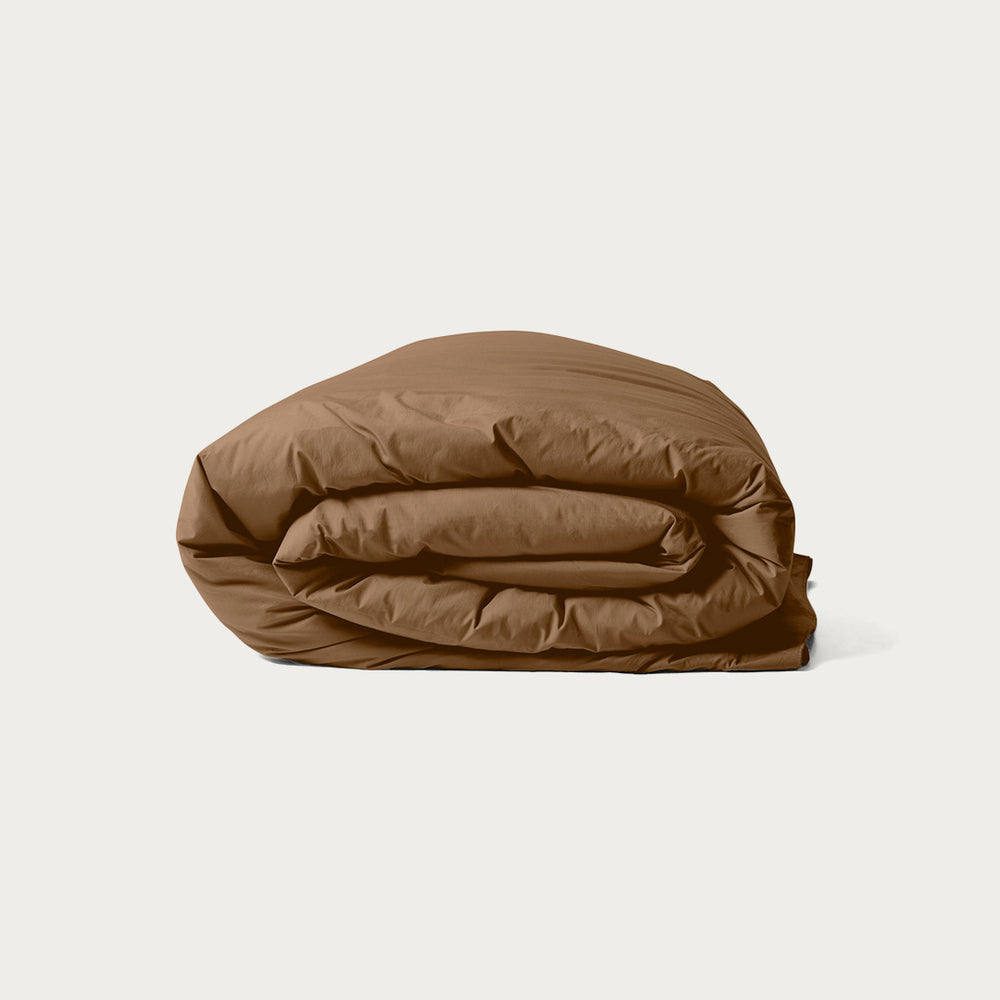 Queen Duvet Cover in Carob