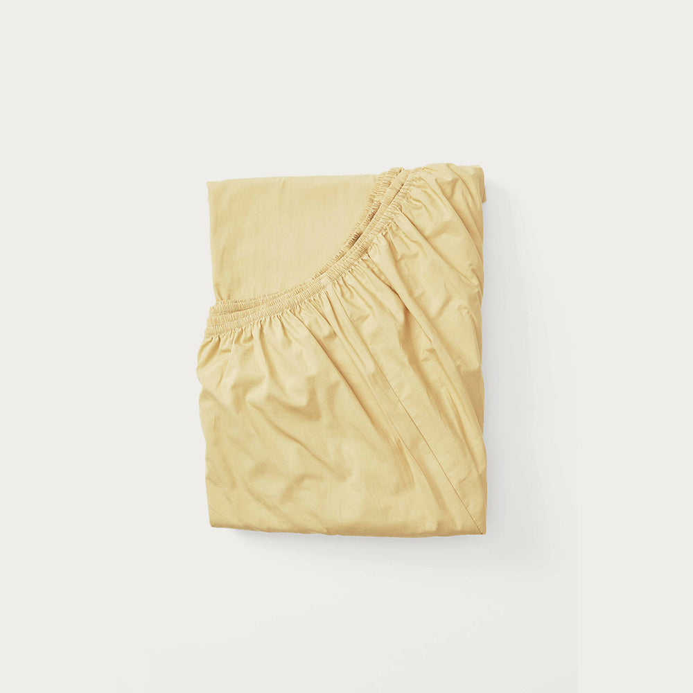 Queen Fitted Sheet in Maize