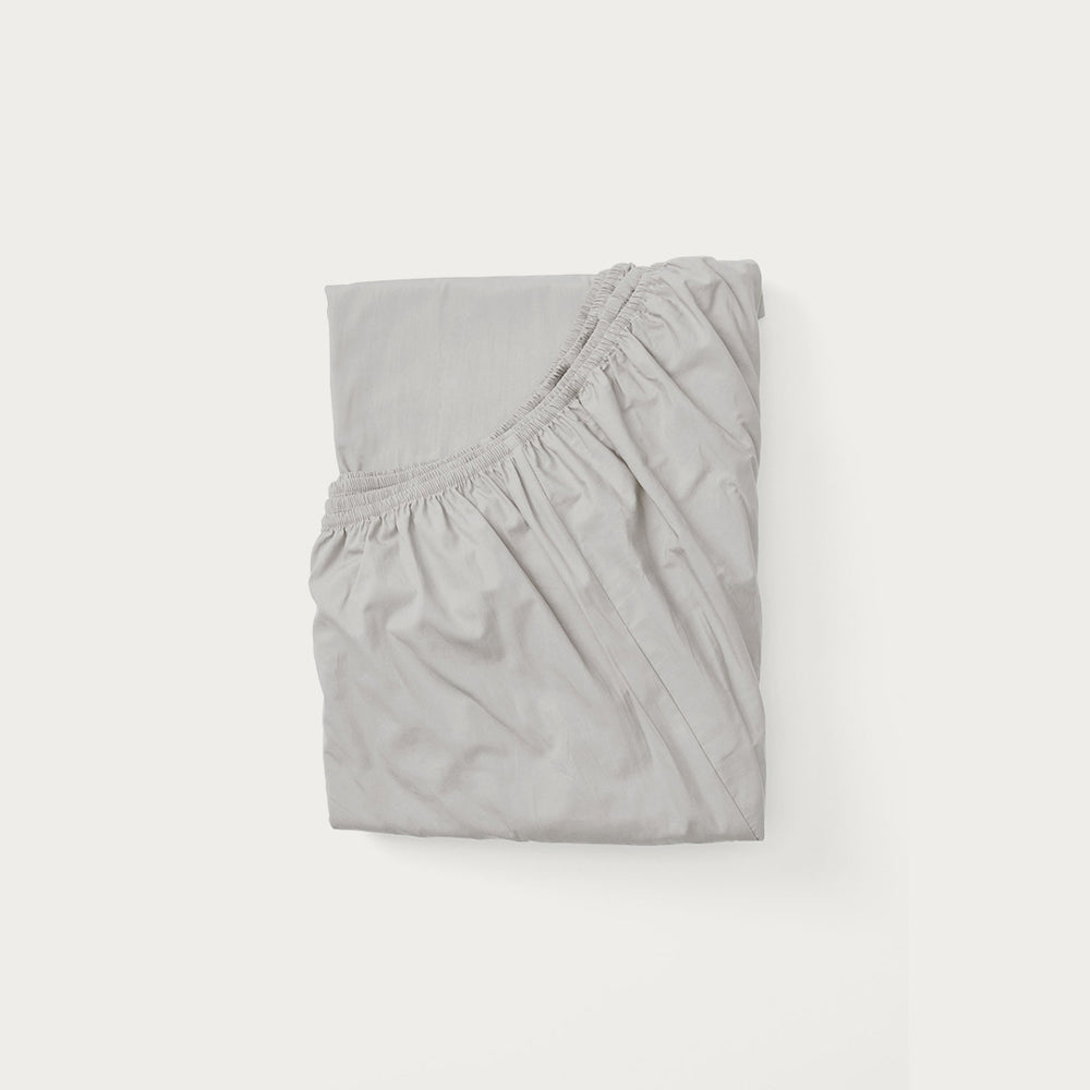 Queen Fitted Sheet in Sterling