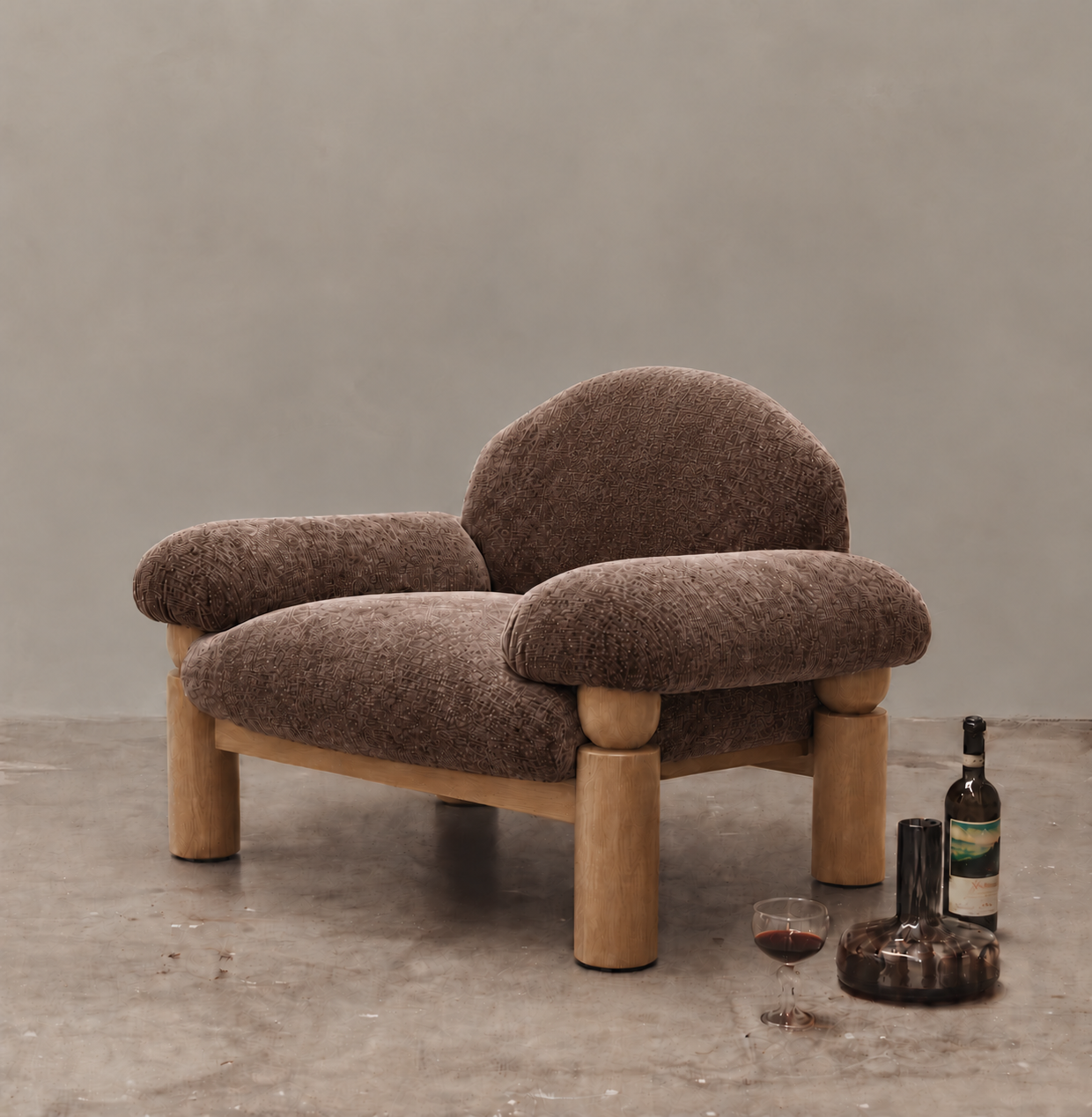 Hugo Armchair | Umber - image 2