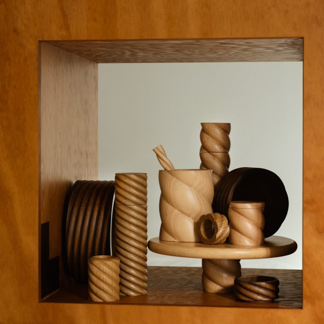Torsade Pepper Mill in Oak - image 5
