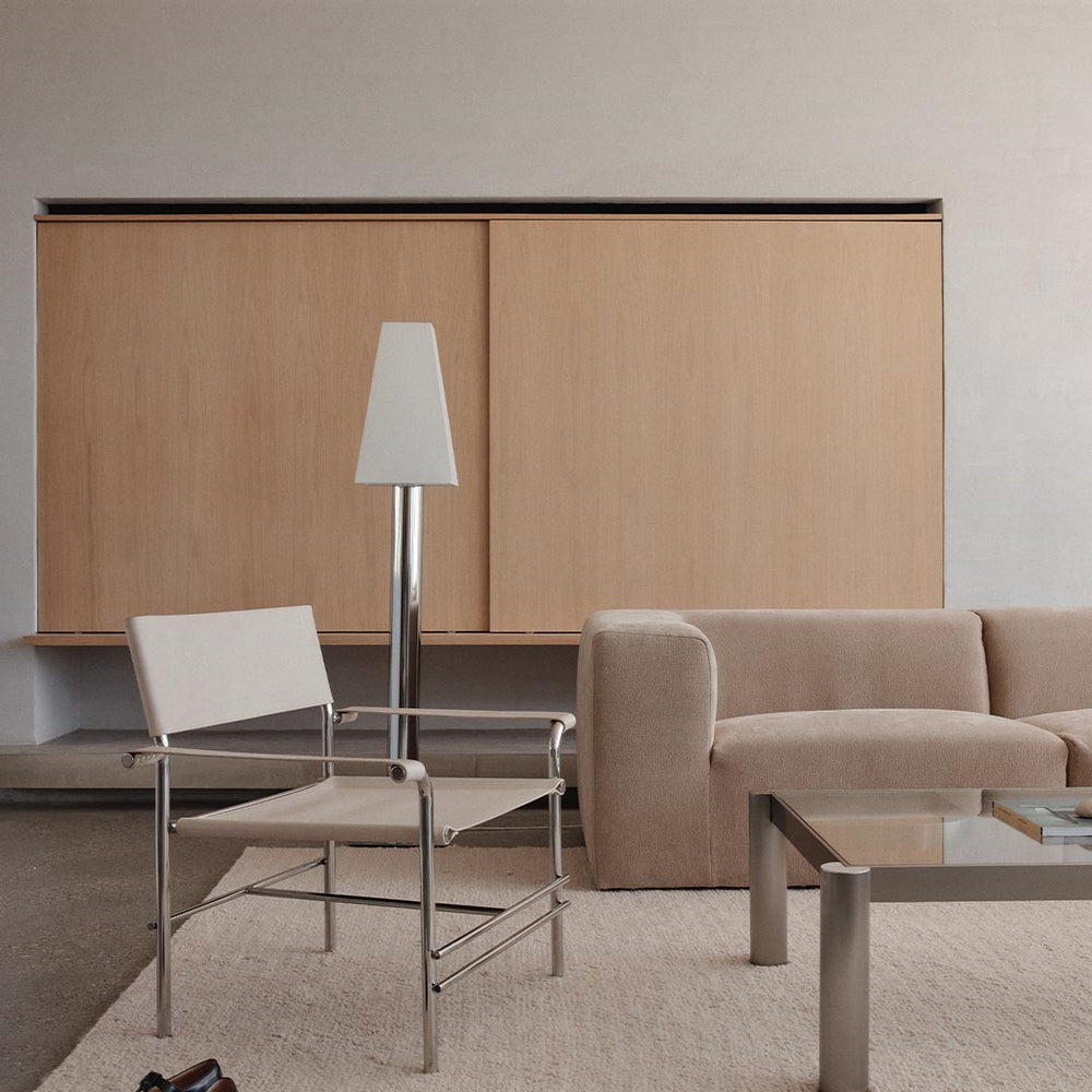 Uma Modular Sofa | 2 Piece | Velvet Ecru