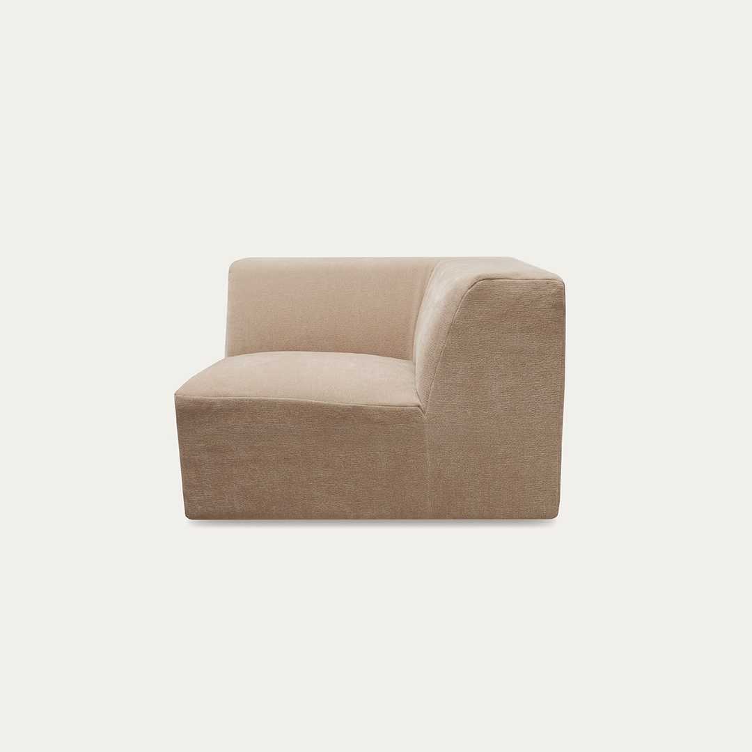 Uma Modular Sofa | Corner | Velvet Ecru - image 3