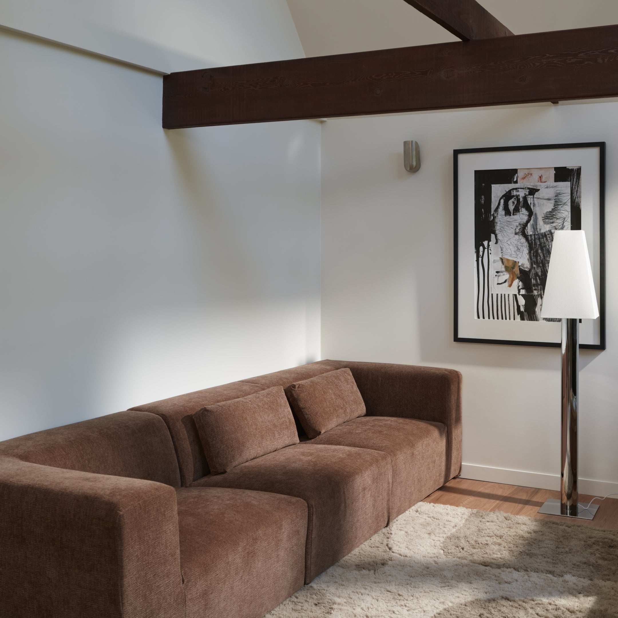 Uma Cushion | Soft Weave Bark - image 2